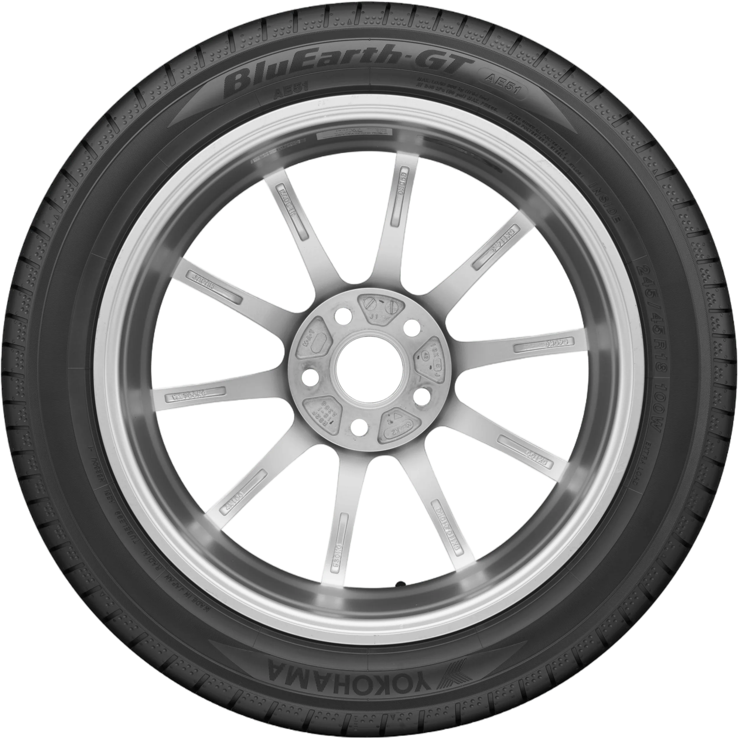 Автошина YOKOHAMA 225/55R17 BLUEARTH  AE-51 101W TL 